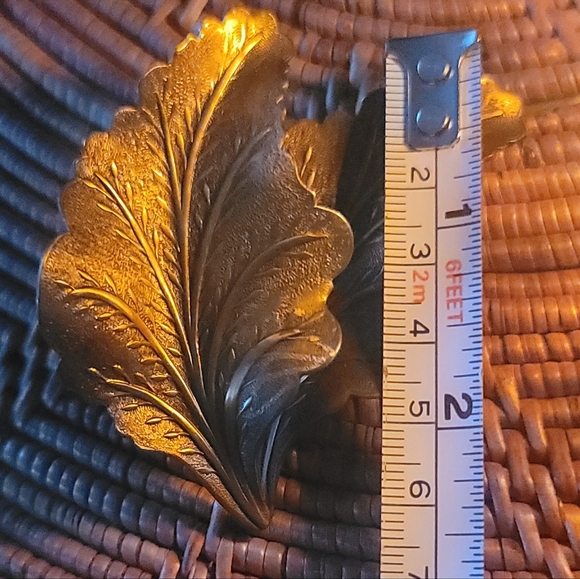 Vintage, double leaf broach - Picture 2 of 4
